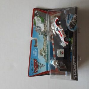 Disney Pixar Cars 2 Pit Stop Launcher Shu Todoroki New